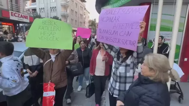 Özel Avcılar Hospital Önünde Bebek Ölüm Protestosu