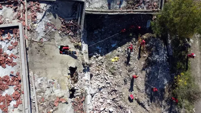 Edirne'de Kentsel Deprem Arama-Kurtarma Tatbikatı Düzenlendi