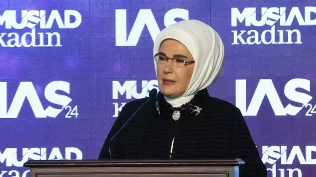 Emine Erdoğan: İş hayatında kadınların yaşadığı türlü zorluklar, aşamadığı bariyerler var