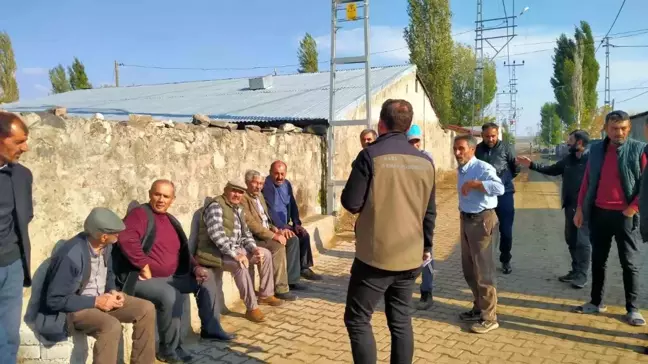 Akyaka'da Tarla Faresiyle Mücadele Toplantısı Düzenlendi