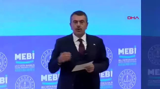 ANKARA Milli Eğitim Bakanı Yusuf Tekin, MEBİ Bireysel Öğrenme Platformu Tanıtım Programı'nda konuştu