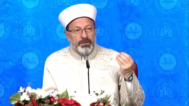 Diyanet Başkanı Erbaş: 'Soykırımı Hatırlatarak Gazze'deki Durumu Kınadı'