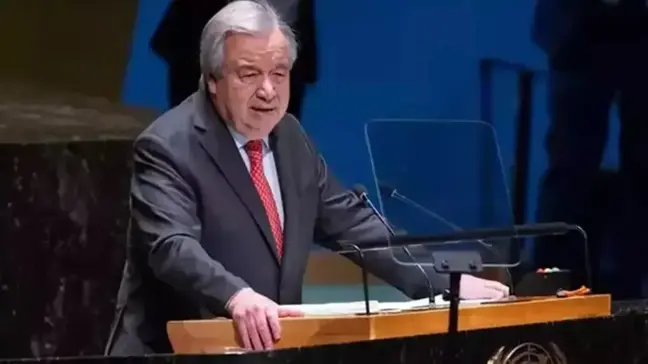 BM Genel Sekreteri Guterres'ten Gazze'deki Çocuk Felci Kampanyasına Endişe