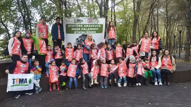 Samsun'da Anaokulu Öğrencileri Meşe Palamutları ile Ağaçlandırma Etkinliği Düzenledi