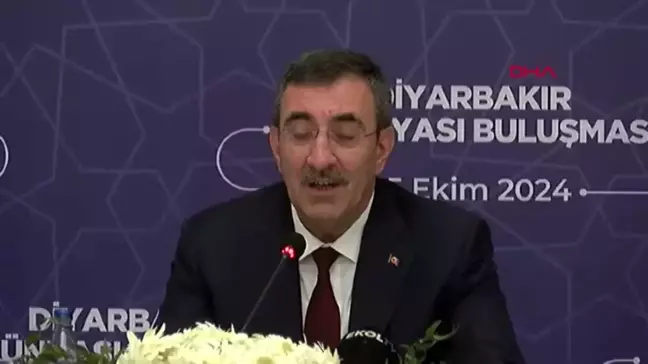 DİYARBAKIR Cumhurbaşkanı Yardımcısı Yılmaz: Savunma sanayindeki kararlı yürüyüşümüzü devam ettireceğiz