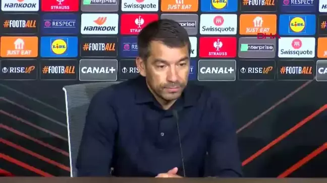 Giovanni van Bronckhorst: 'Bu kulvarda alabildiğimiz kadar puan almak istiyoruz'