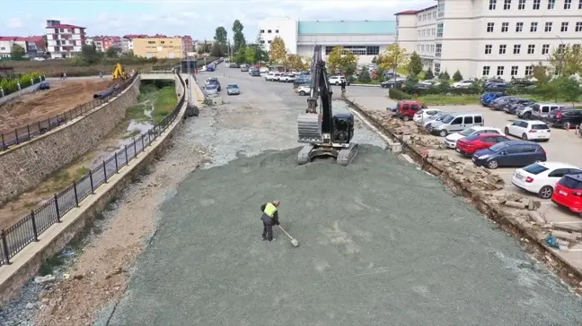 Ordu Şehir Hastanesi'ne Ulaşım Yolunda Çalışmalar Devam Ediyor