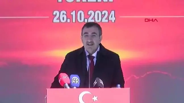 BİNGÖL Cevdet Yılmaz: Milli enerji politikalarımızdan asla taviz vermeyeceğiz