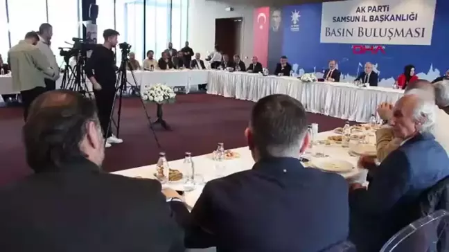 Samsun'da Yatırımlar ve Şehir Hastanesi Hakkında Bilgiler Verildi