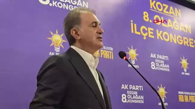 ADANA AK Parti'li Çelik: TUSAŞ'a gerçekleştirilen saldırı, bölgesel gelişmelerden bağımsız değil