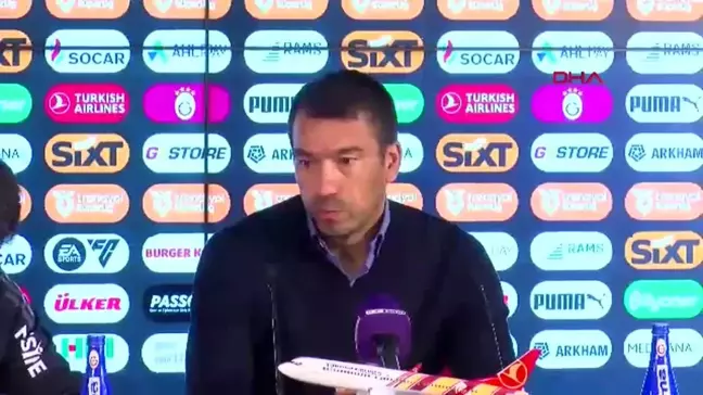 Giovanni van Bronckhorst: Rakibimiz bizi sadece faullerle durdurabildi