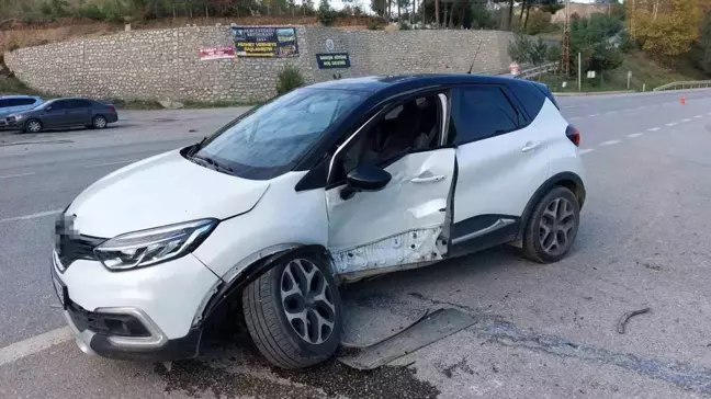 Samsun'da Kavşakta Trafik Kazası: 1 Yaralı