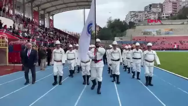 Zonguldak'ta Madencilerin 29 Ekim Kutlaması