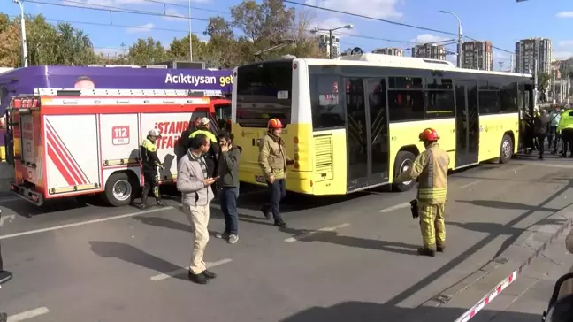 İETT Otobüsü, Yola Geçmeye Çalışan Kadına Çarptı: Yaşamını Yitirdi