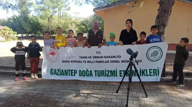 İslahiye'de Öğrencilere Kuş Gözlemciliği Eğitimi