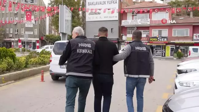 Kırıkkale'de Uyuşturucu Ticareti Yaparken Yakalanan Şahıs Tutuklandı