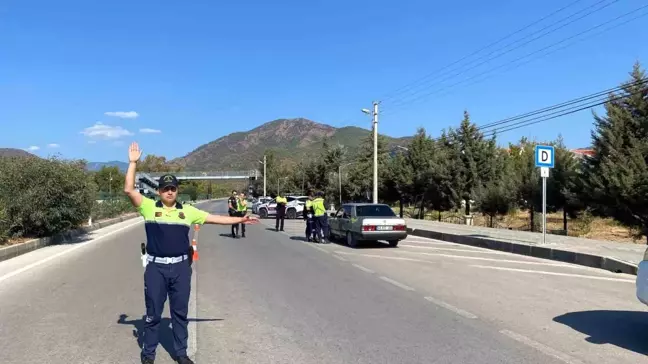 Fethiye'de Motosiklet Kazalarına Karşı Ortak Denetim