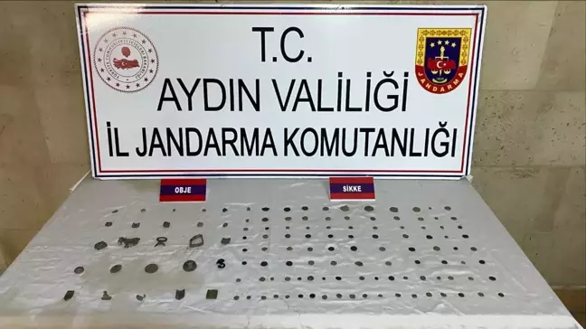 Aydın'da Tarihi Eser Kaçakçılığına Operasyon: 128 Eser Ele Geçirildi