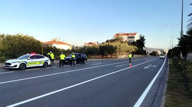 Mudanya'da Hız Denetimlerinde 25 Sürücüye Ceza