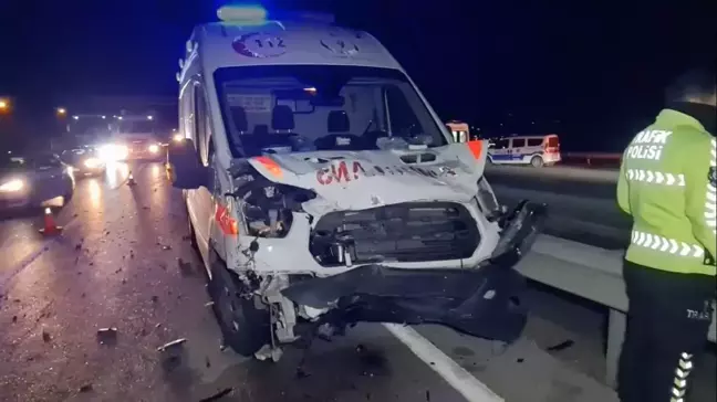 Kırıkkale'de Ambulans ve Otomobil Kazası: 1 Ölü, 5 Yaralı