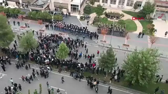 BATMAN'da protestolara polis müdahalesi: 75 gözaltı