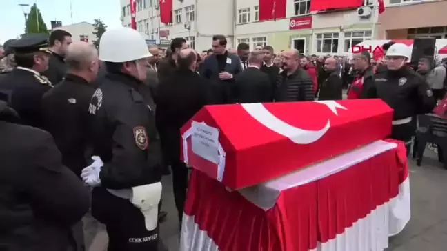 GİRESUN Kaza şehidi polis memuru, Giresun'da toprağa verildi (HABER METNİ EKLENDİ)