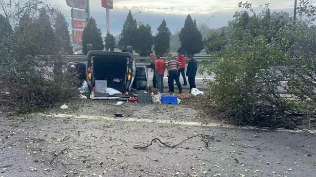 Anadolu Otoyolu'nda Trafik Kazası: 2 Yaralı