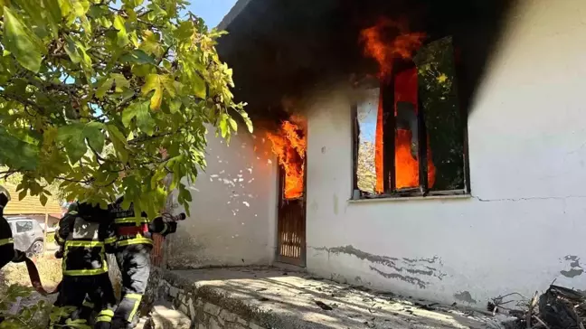 Bucak'ta Çıkan Yangında Büyük Maddi Hasar