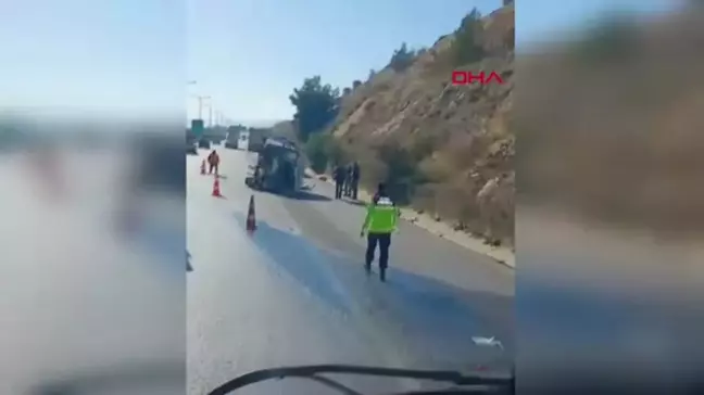 İzmir'de Trafik Kazası: 1 Ölü, 1 Yaralı