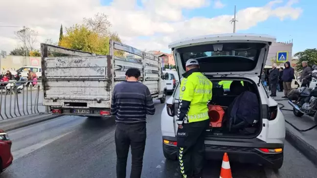 Şişli'de Açık Unutulan Vinç Facianın Eşiğinden Döndü