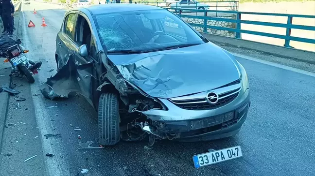 Kozan'da Otomobil-Motosiklet Çarpışması: 1 Ölü, 1 Yaralı