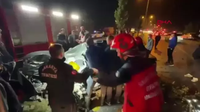 Sakarya'da Zincirleme Trafik Kazası: 1 Ölü, 3 Yaralı