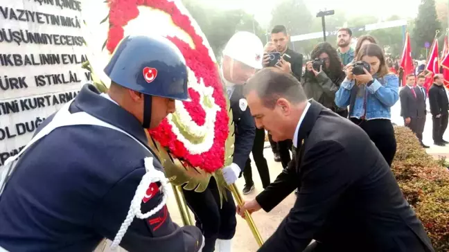 Muğla Valisi Atatürk'ü 86. Yıldönümünde Andı