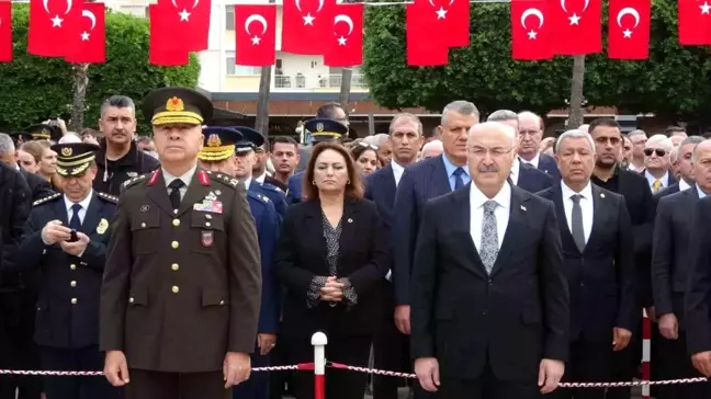 Adana'da Atatürk'ün 86. Ölüm Yıl Dönümü Anma Töreni