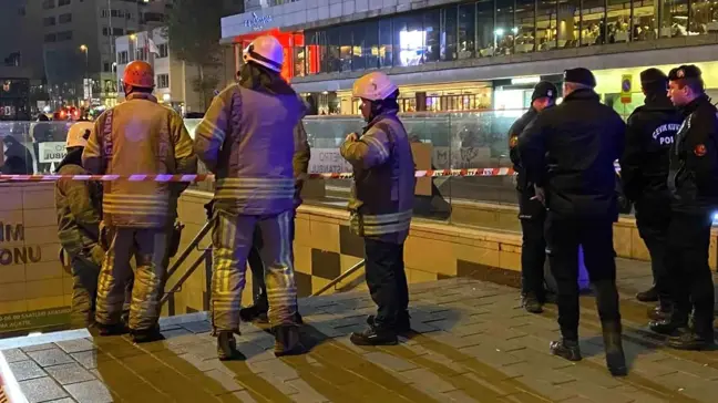 Taksim Metro Durağında İntihar Olayı