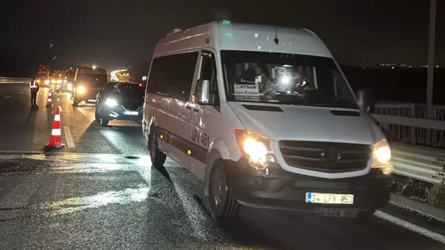 Kuzey Marmara Otoyolu'ndaki Kaza Sonrası Trafik Normale Döndü