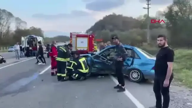 Bartın'da Trafik Kazası: 7 Yaralı