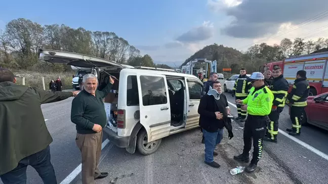 Bartın'da Trafik Kazası: 7 Yaralı