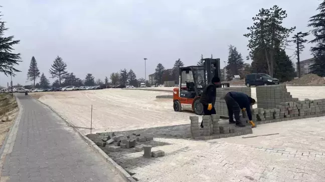 Eskişehir Yunus Emre Devlet Hastanesi Otoparkı Yenileniyor