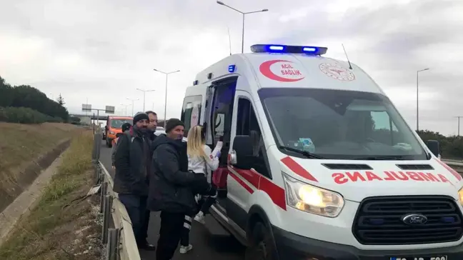 Tekirdağ Çorlu'da Trafik Kazası: 2 Yaralı