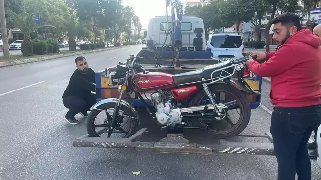 Adana'da Motosiklet Denetimlerinde 39 Araç Traffikten Men Edildi