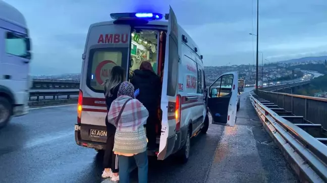 Kocaeli TEM Otoyolu'nda Zincirleme Trafik Kazası: 5 Yaralı