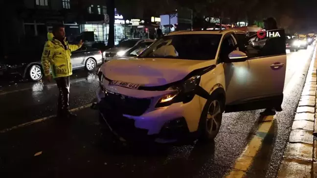 Elazığ'da zincirleme trafik kazası: 1 yaralı