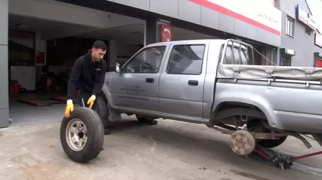 Kütahya'da Kış Lastiği Takviyesi Zamanı