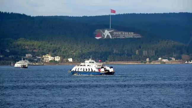 Bozcaada ve Gökçeada Feribot Seferleri Olumsuz Hava Nedeniyle İptal Edildi