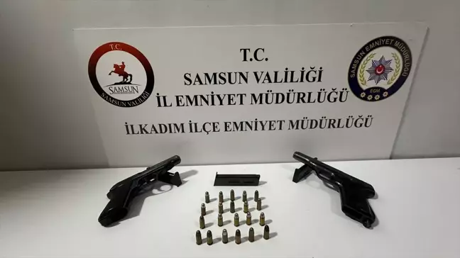 Samsun'da Ruhsatsız Silah Operasyonu