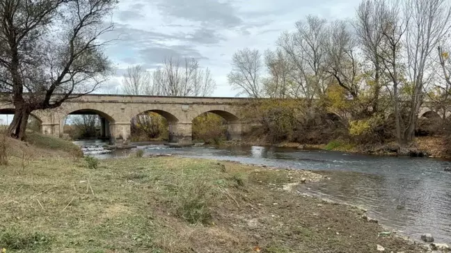 Edirne'de Tunca Nehri'nde Kuraklık Endişesi