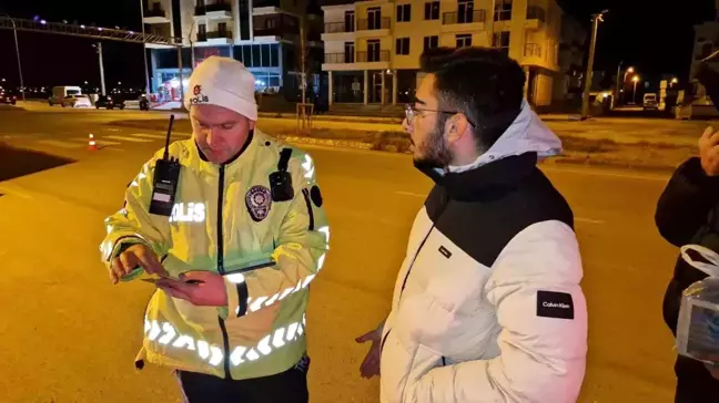 Aksaray'da Yetersiz Ehliyetle Motosiklet Kullanan Sürücüye Ceza