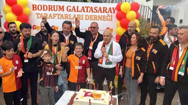 Bodrum Galatasaray Taraftarları Derneği'nin Yeni Lokali Coşkuyla Açıldı