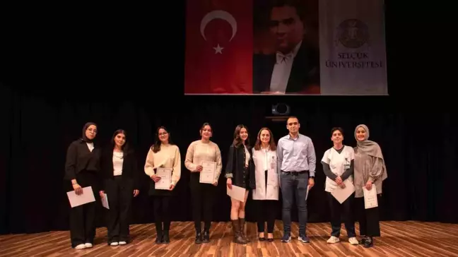 Selçuk Üniversitesi'nde Beyaz Önlük Töreni Düzenlendi